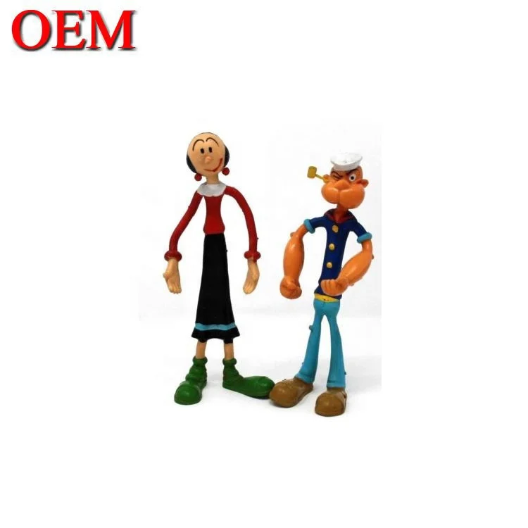 Factory Make Customized Bendable Figure Cartoon Bendable Toy Character custom Cartoon  Military  MODEL TOY