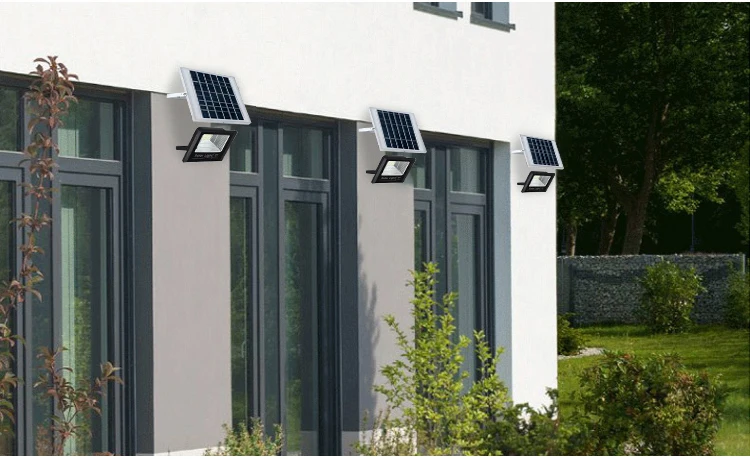 Floodlight Photocell Control Industrial Outdoor Solar Reflector Garden Led Solar Flood Light