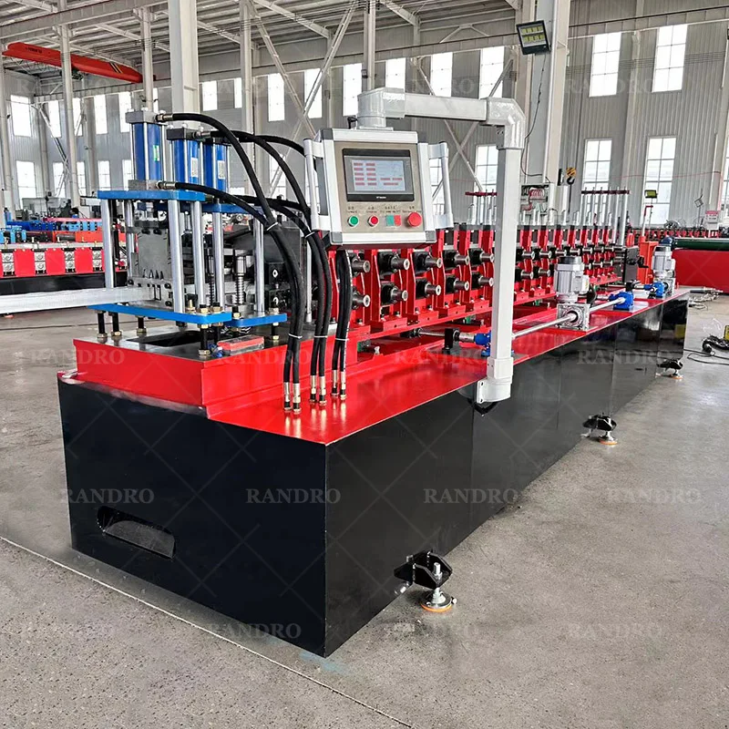 Randro 6 in 1 LGS Purlin Making Machine C U Stud And Track Roll Forming Machine