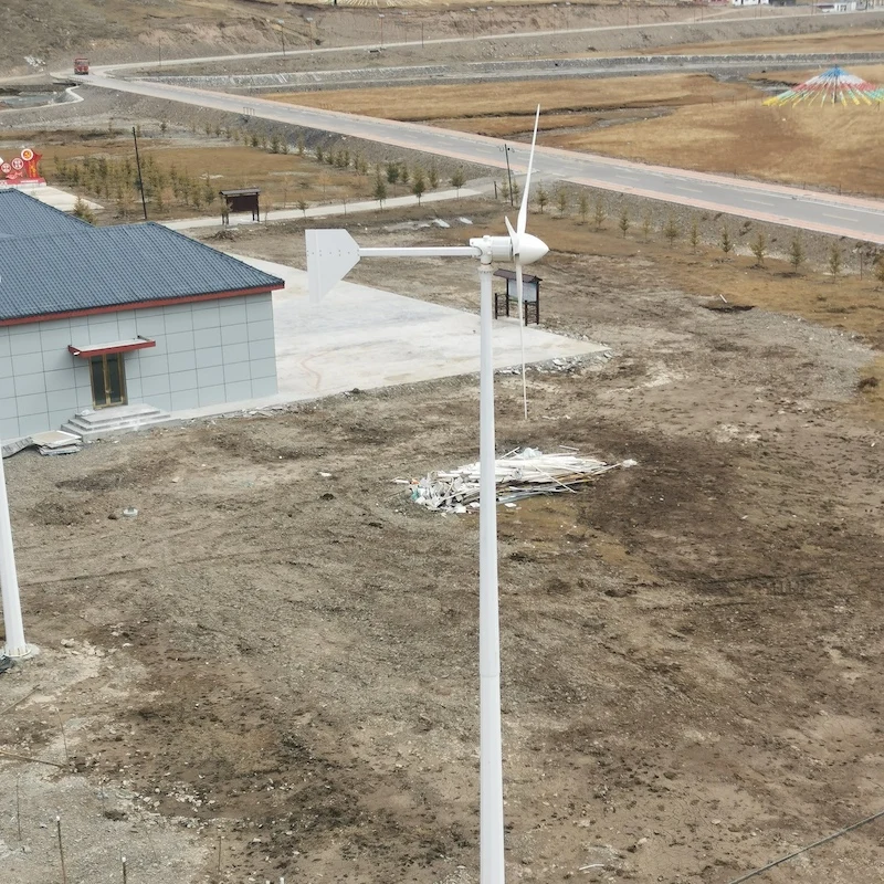 High Electricity Wind Generation System Three Phase 10kw Horizontal Axis Wind Turbine Generator