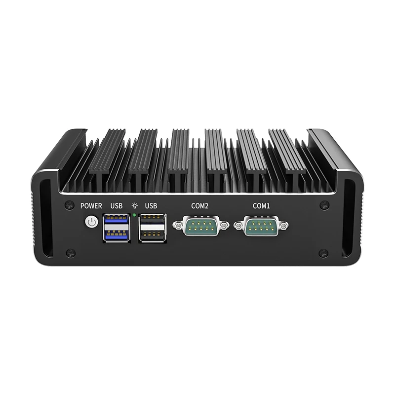 12th Gen 2.5G Soft Router J6412 Quad Core 4 In-tel i226-V 2500M LAN 2xDDR4 NVMe 2xRS232 Firewall Mini PC Computer Proxmox