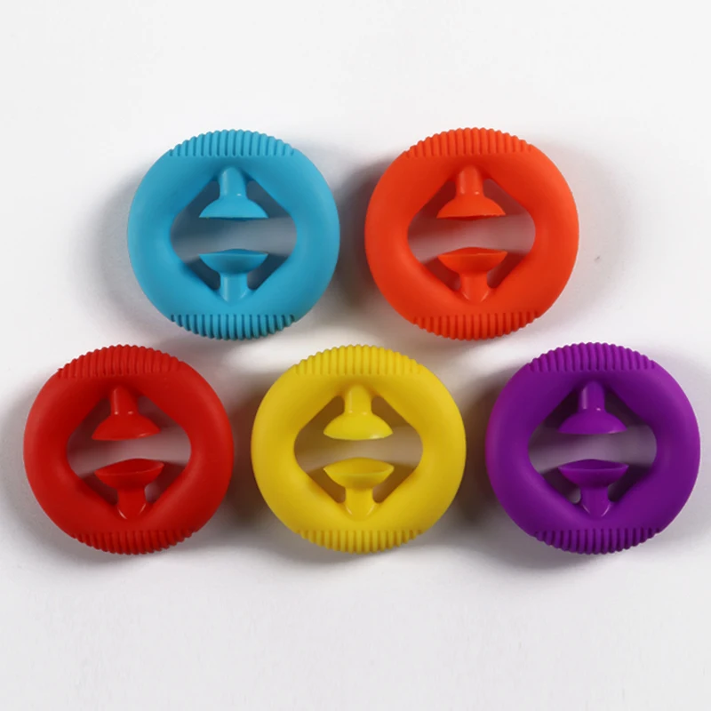 
Silicone rubber hand grip ring, hand grip strengthener hand grip ring for finger exercise Makes a sound 