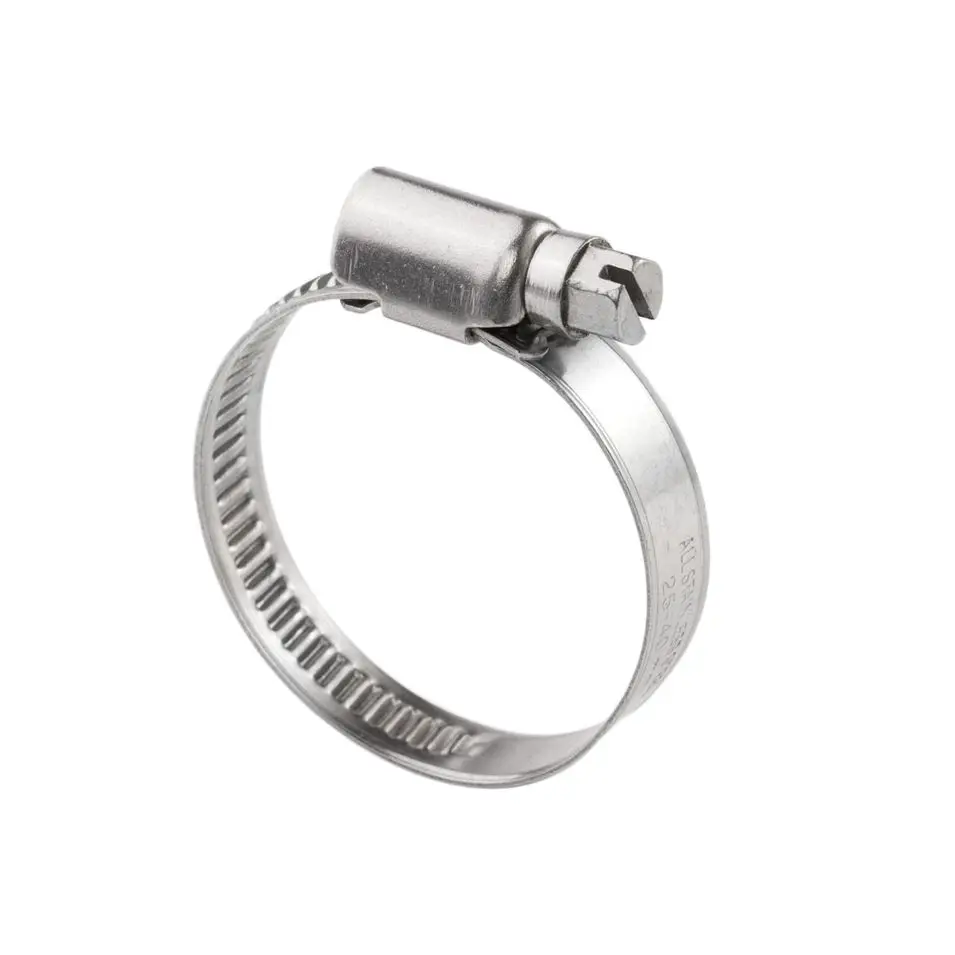 Germany Type Worm Driver Hose Pipe Clamp For Gasoline Engine