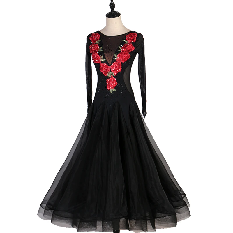 ARMQ032 Factory new design ballroom dancing dress evening dress