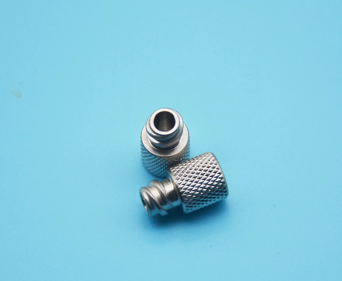 Luer lock  end cap Stainless steel disposable  syringe cap