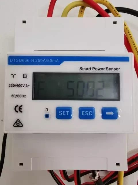 DTSU666-H 250A/50mA din-рейка метр смарт-датчик мощности счетчик электроэнергии для молнечной батареи инвертор