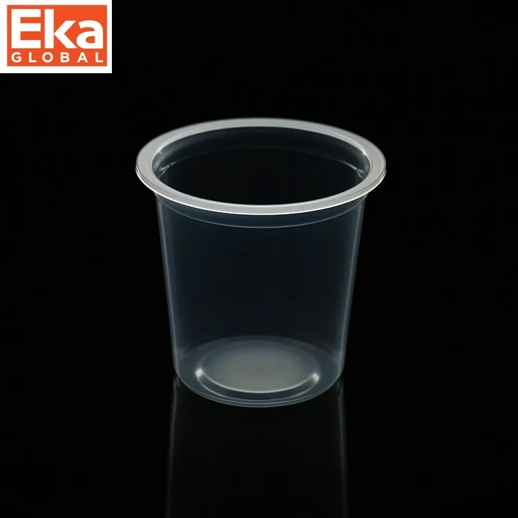 Factory Supply 7.5oz/221ml EVOH High Barrier Custom Disposable Cups Yogurt Packaging reusable Plastic Cup With Lids