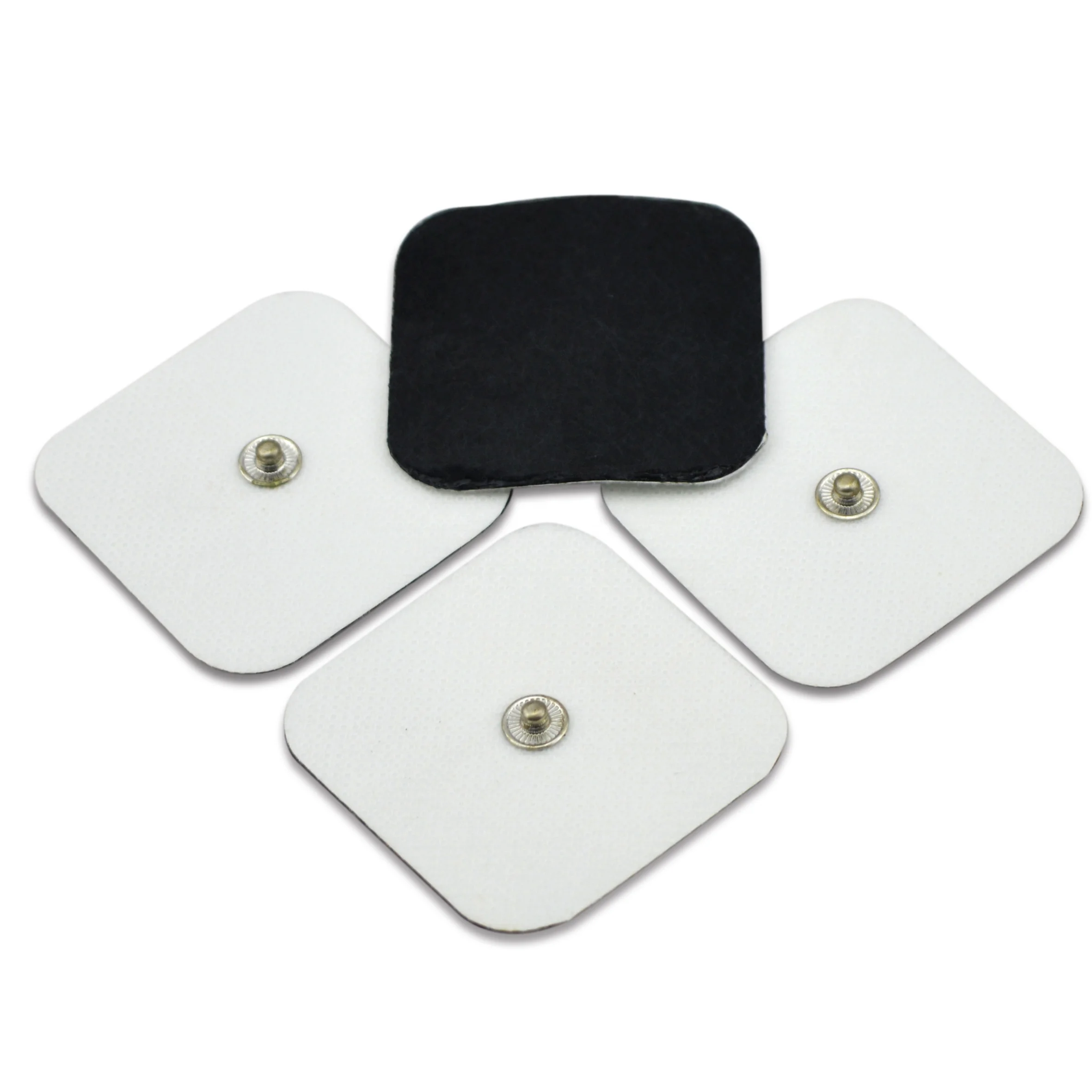 
CE Certificate Massage Therapy Conductive Gel Pads Tens Snap Electrode Pads 