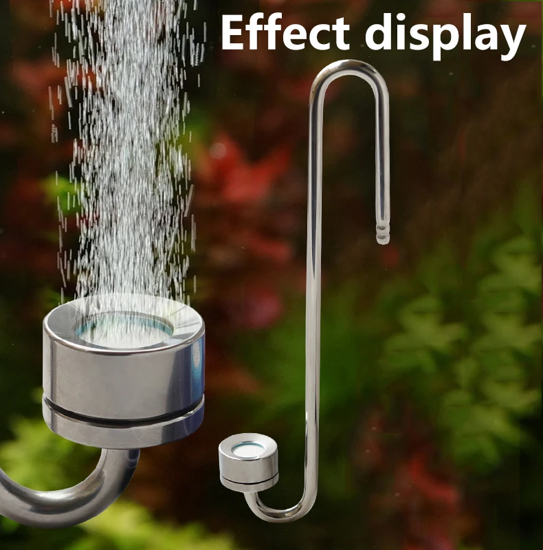 Fish tank water and grass tank stainless steel refiner check meter  bubble atomizer CO2 diffuser large and small