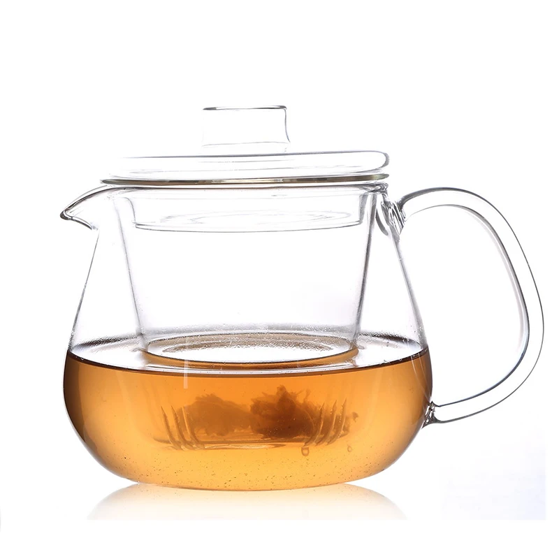 2020 new clear teapot glass tea cup with infusers