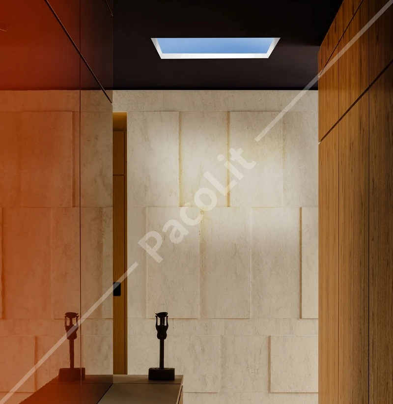 Лидер продаж, новые товары, декоративная потолочная панель, искусственный дневной свет, квадратная Светодиодная панель для потолка