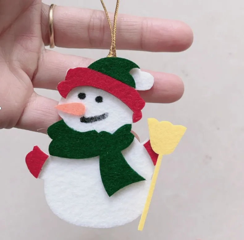 Wholesale cheap price Felt felt Christmas Xmas Tree Decoration