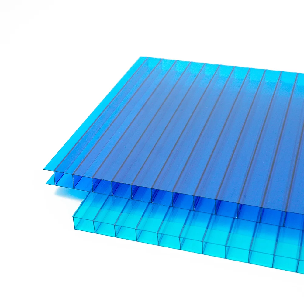 Fireproof Custom 5mm Polycarbonate Sheets UV Polycarbonate Hollow Board Plastic Sheet Skylight Greenhouse Polycarbonate Sheet