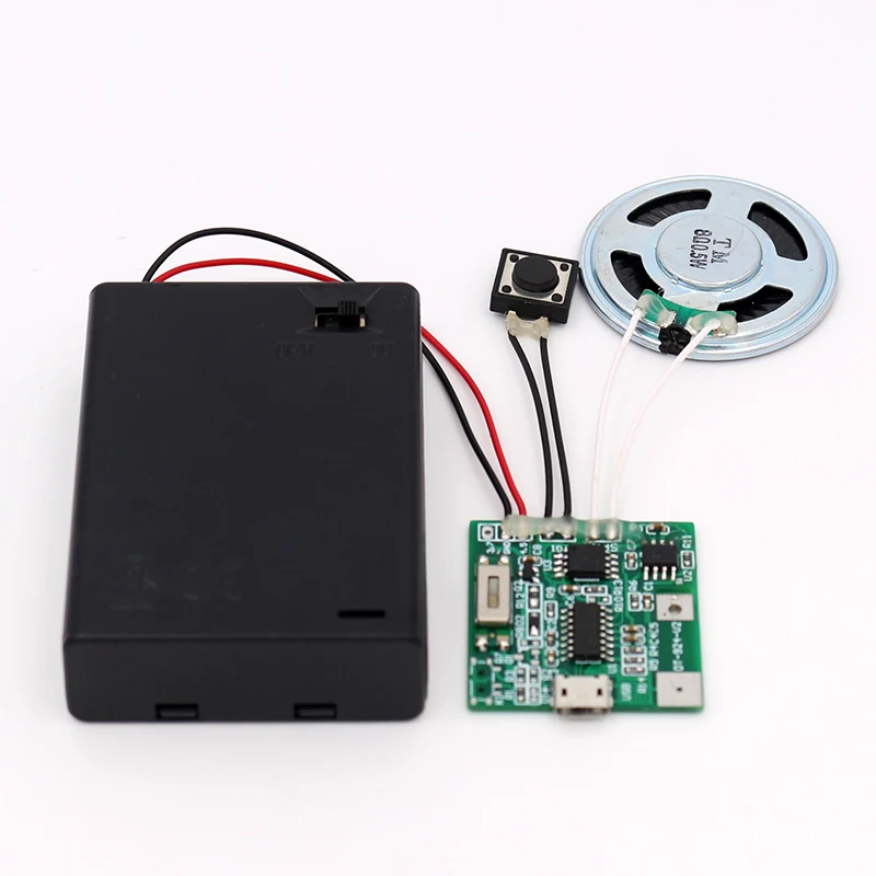Factory MP3 sound module USB Type-C sound module AAA battery ODM/OEM use for greeting card sound module