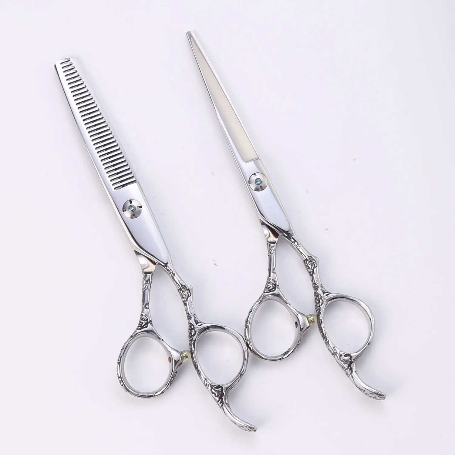 SHISHAMO 6 inch  hair scissors cut professional hair cutting salon scissor barber thinning shears hairdressing scissors Tijeras