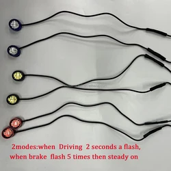 2x Eagle Eye Flash Motorcycle Drone LED Light Signal Flashing Warn Mini Aircraft Night Flight Lamp Led Brake Strobe Pilot lamp