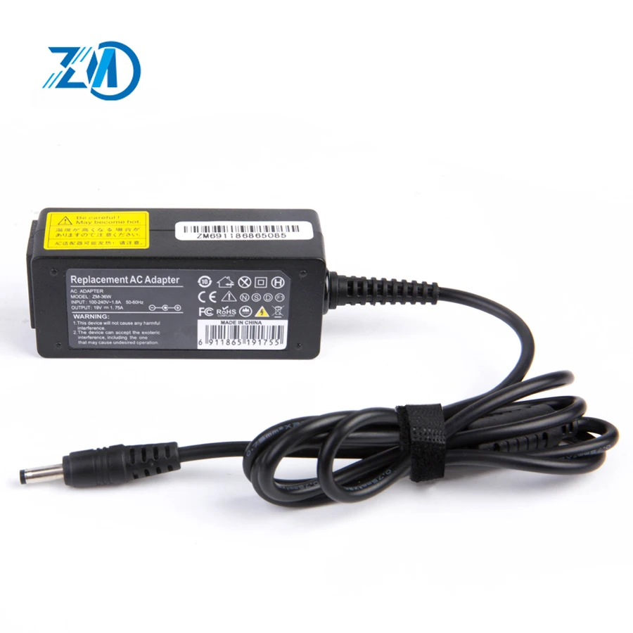 Лидер продаж 19 вольт ноутбук зарядное устройство в 1.74a 33 Вт ноутбук адаптер переменного тока для ASUS