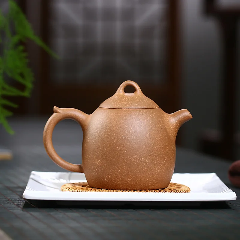 Винтажный домашний аутентичный фиолетовый глиняный горшок Xishi Yixing керамический Глиняный Чайник