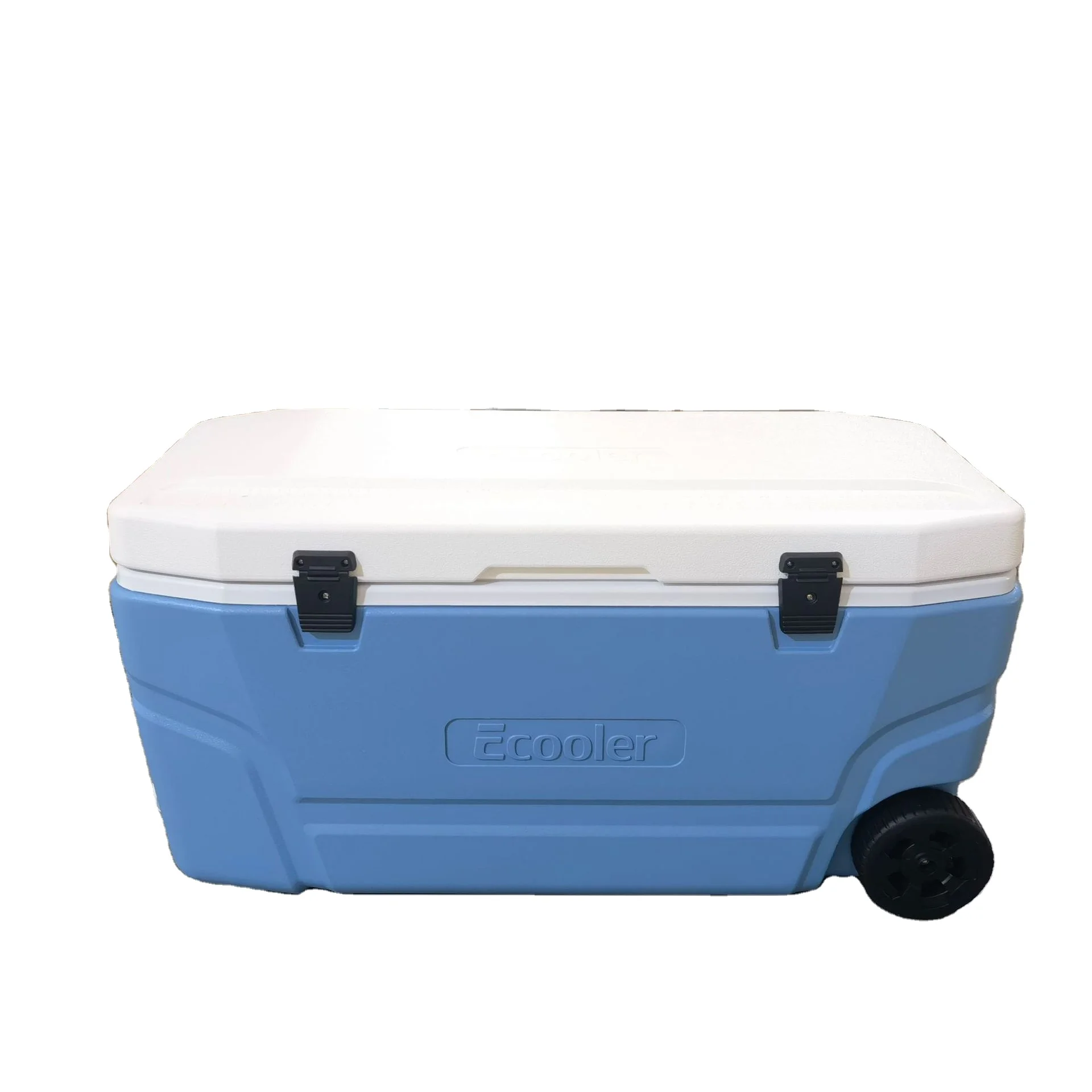 Large capacity outdoor sea fishing incubator with wheel cooler box