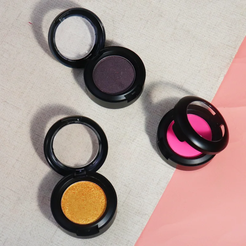 Single Color High pigmented Shimmer Eyeshadow Matte Pearl Cosmetic Private Label Eyeshadow Palette Organic Vegan Eyeshadow