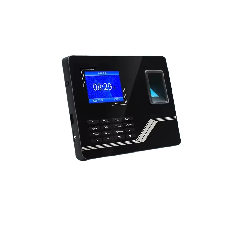 Intelligent TCP IP Fingerprint Password Time Clock for Employee Attendance with Free Software F20H