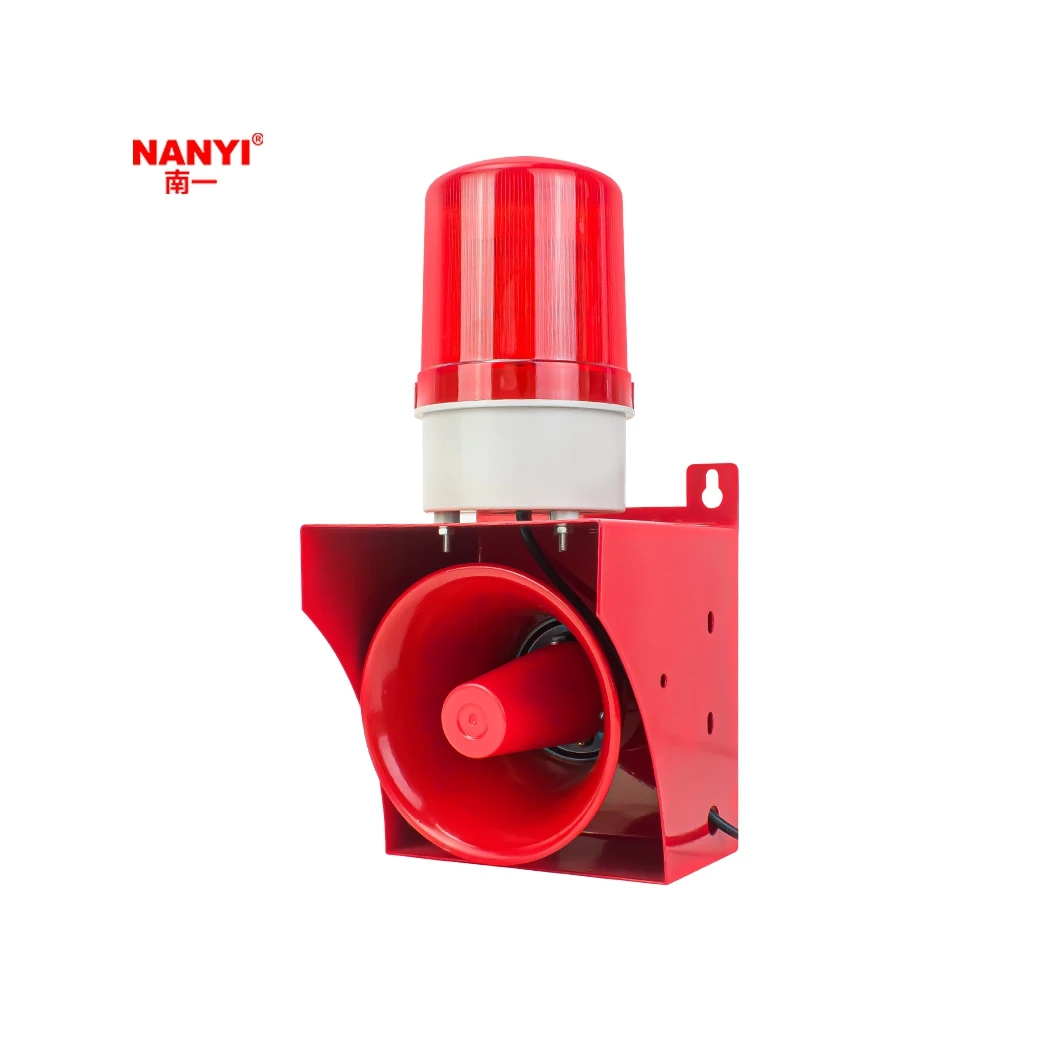 Custom Logo High Quality Wireless Emergency Evacuation High Decibel Sound And Light Alarm