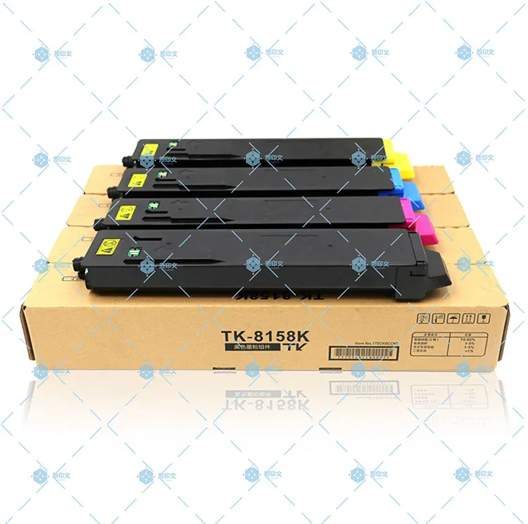 Compatible Kyocera TK8148 TK-8148 TK8158 TK-8158 Toner Cartridge For Ecosys m8228cidn m8224cidn