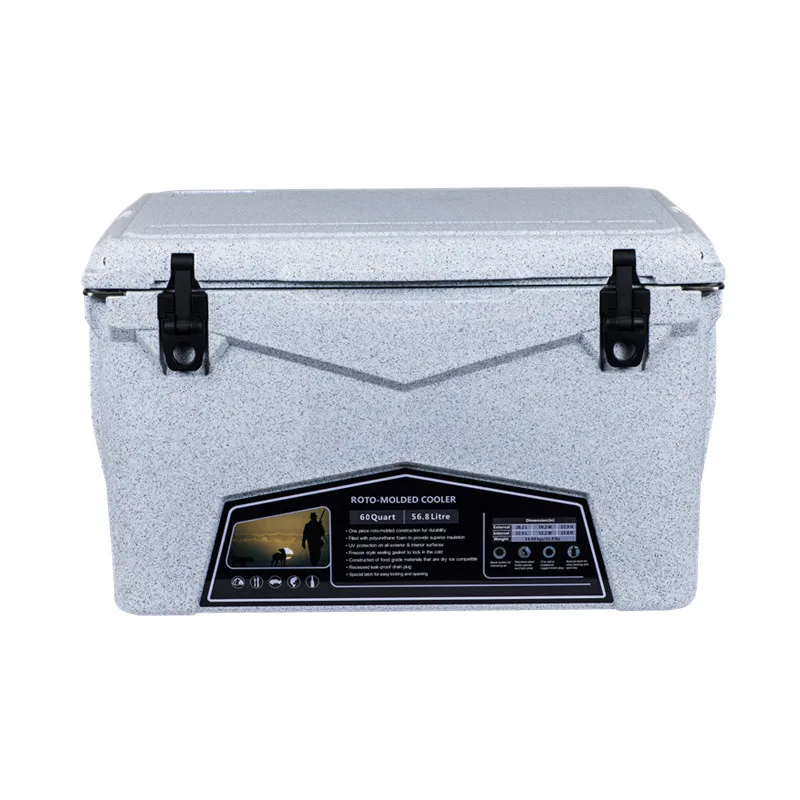 2022  outdoor ice chest cooler box Camping and fishing water rotomolded  cooler box