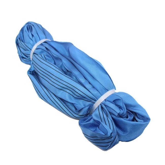 OEM 6T 8T  lifting equipment endless type soft round belt webbing sling
