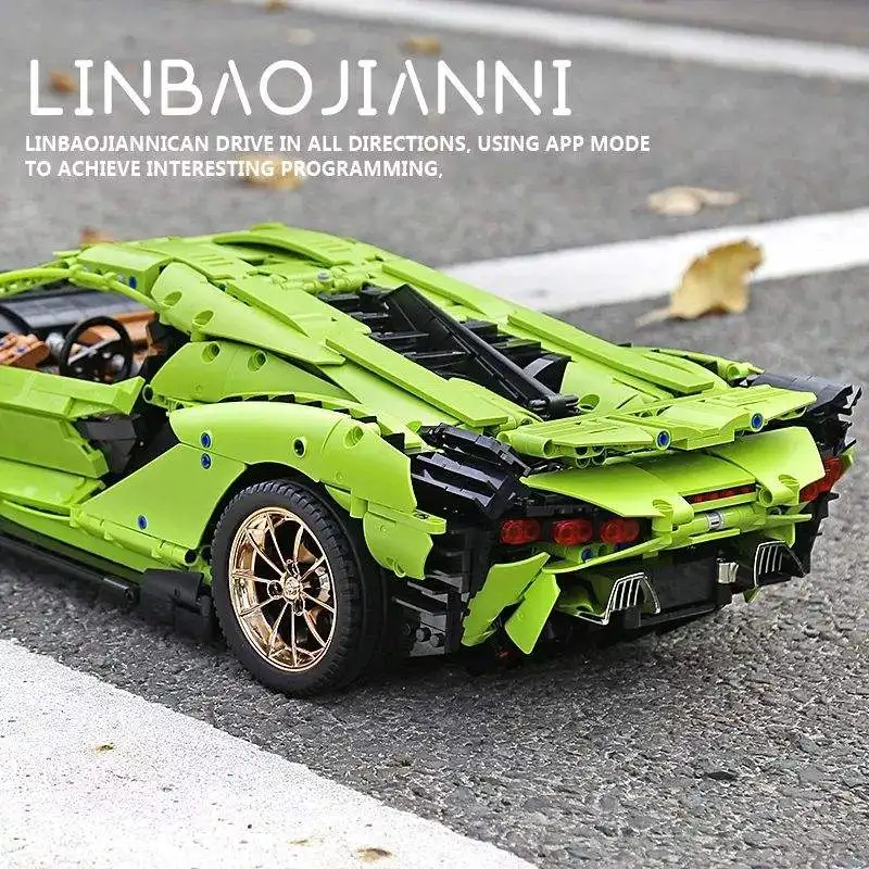 Racing Classic Remote Super Rc Kit Model Technic Brick Control Moc Small Military Police Robot Electric Mini Building Car Toy