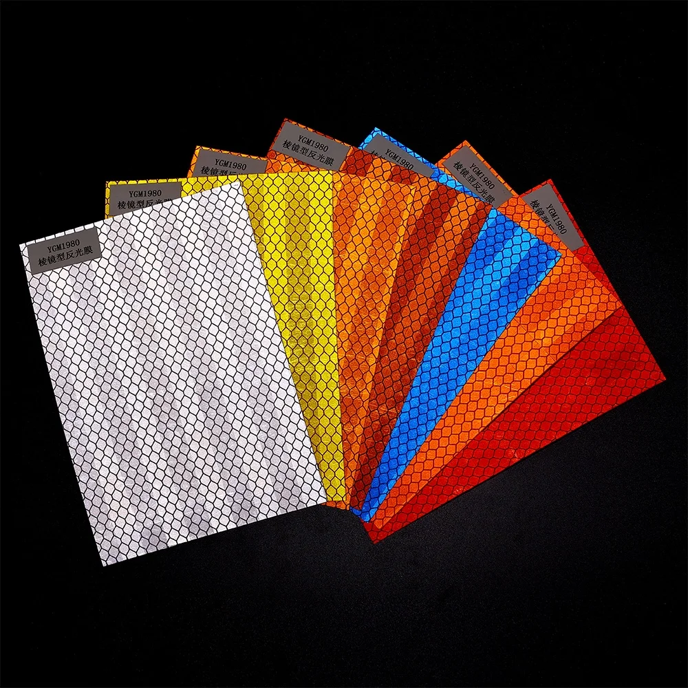 Diamond Grade Infrared Prismatic Reflective Film Tapes For Road Signs
