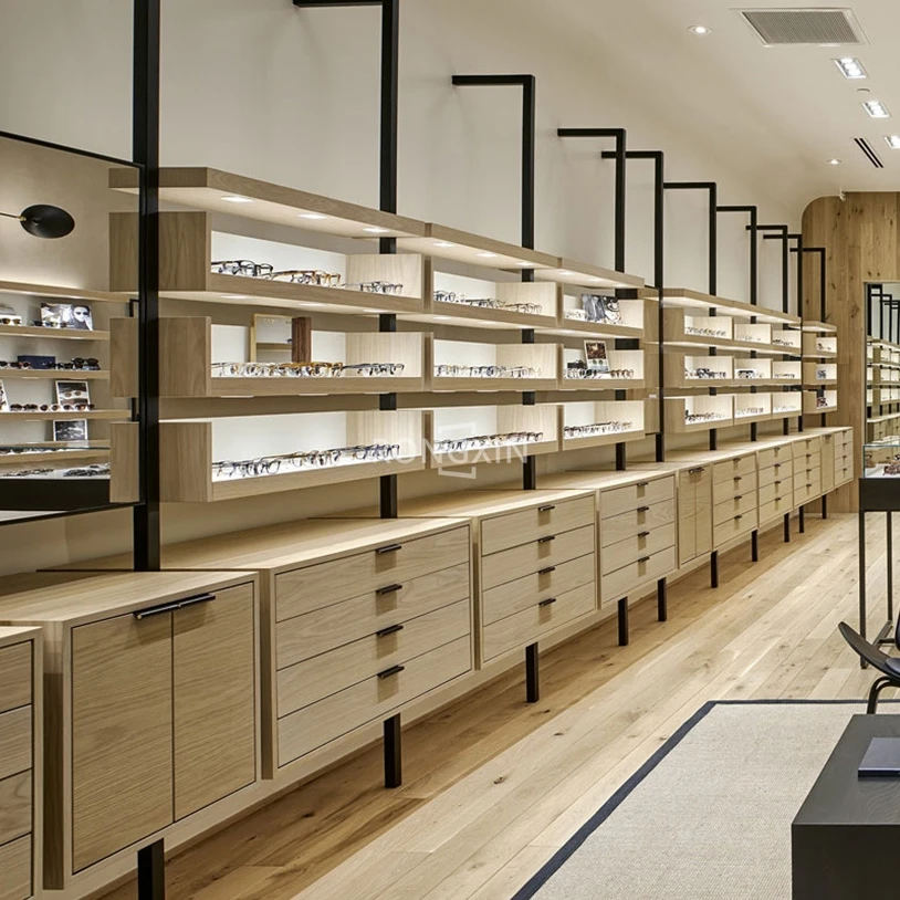 Пользовательские Розничные магазины украшения для очков демонстрация очков магазин оптических очков дизайн магазина оптических оправ дисплей