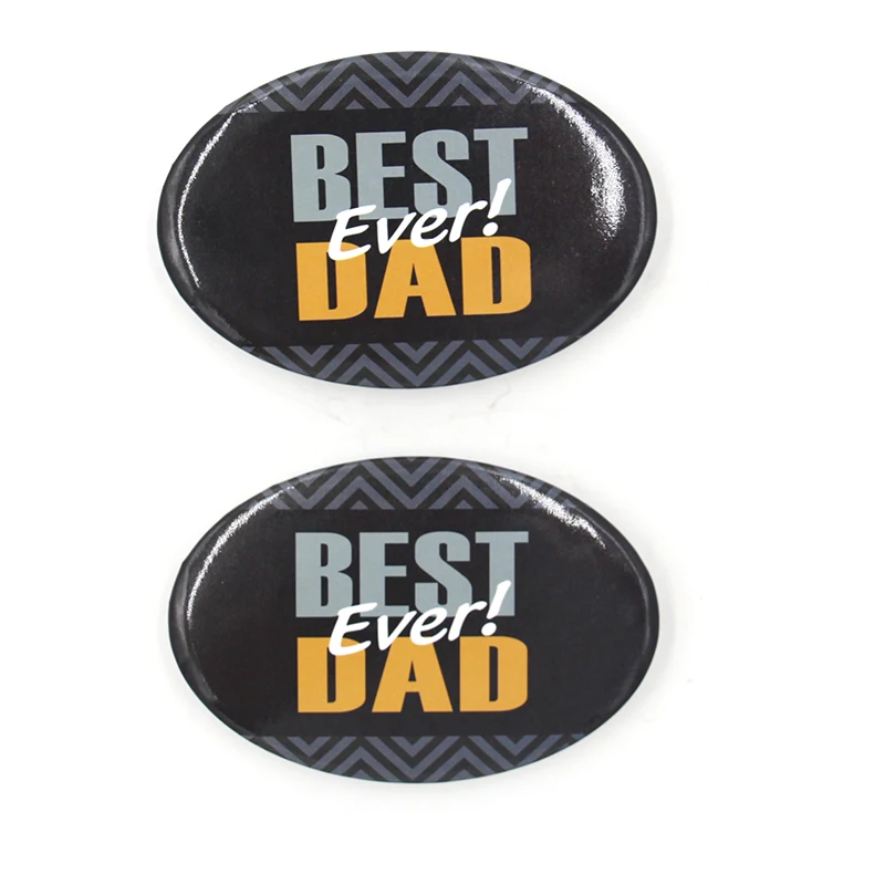 Cheap small kitchen promotion gifts oval shape magnet tin bottle opener with plastic bottom