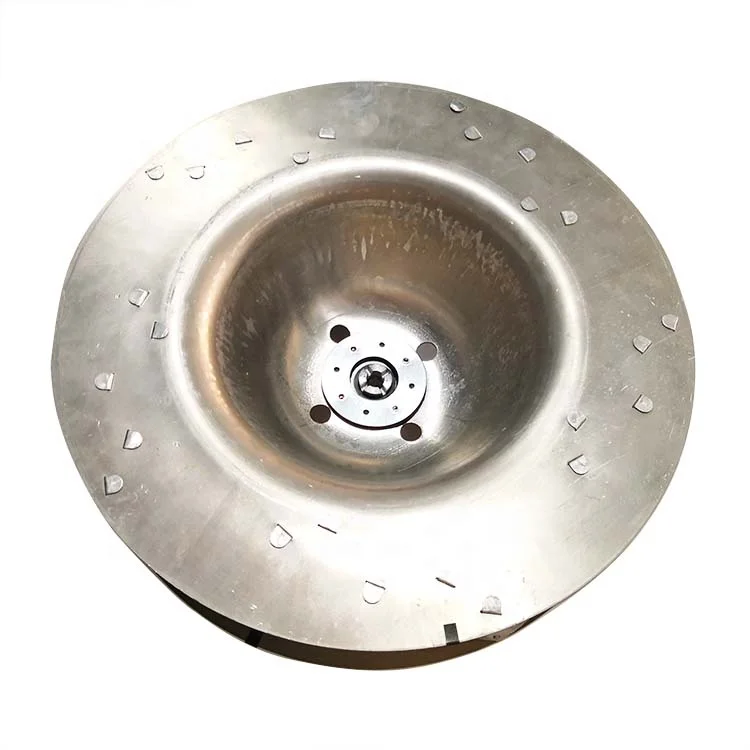 New design double blades impeller for fresh air equipment