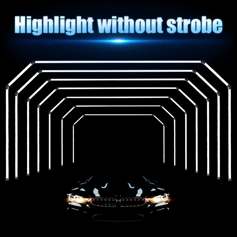Wholesale Led Workshop Garage Lighting High-end Car Detailing Light Tunnel Customized