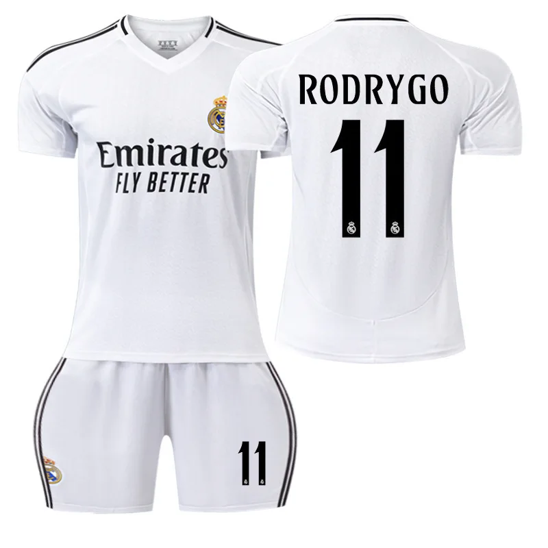 24 25 Fans Jersey Club Home Away Kids Soccer Jersey Football Jersey Designer High Quality Man 100% Polyester Soccer Wear