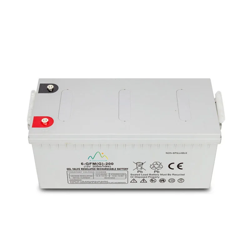 Гелевая батарея для хранения 12 В 100AH 150AH 200Ah инверторная AGM V100Ah солнечной системы