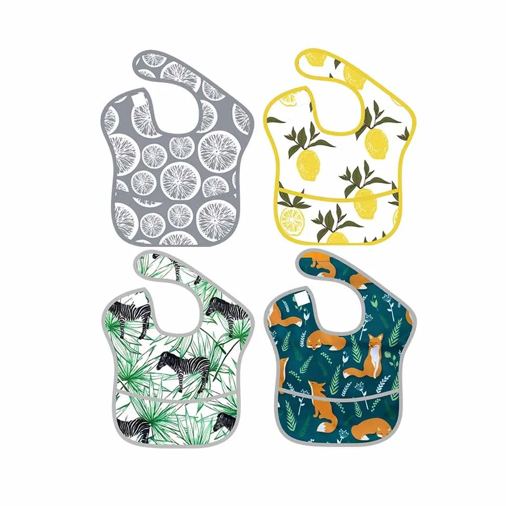 NEW OEM Organic Bib for Baby muslin 1-4 years cotton washable thin soft Feeding Teething Drooling towel bibs cloth babador