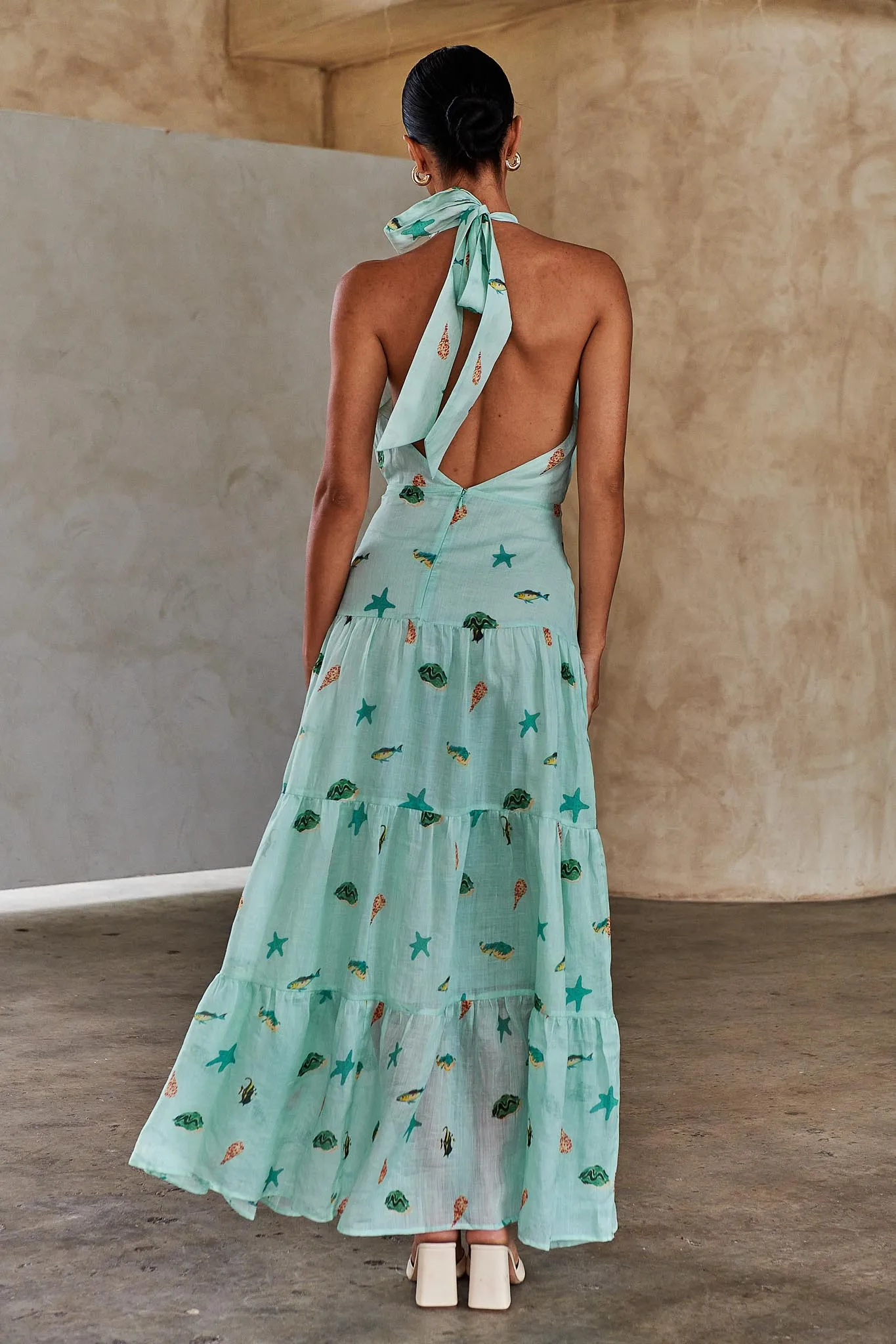 Женское элегантное платье-макси в стиле бохо с цветочным принтом летнее пляжное длинное платье без рукавов повседневный свободный Шифоновый Сарафан