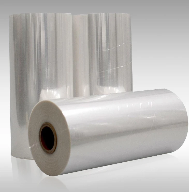 Low Force Cross-linked POF Shrink Film Roll Shrink Wrap Plastic Packaging Film Heat Shrink Film