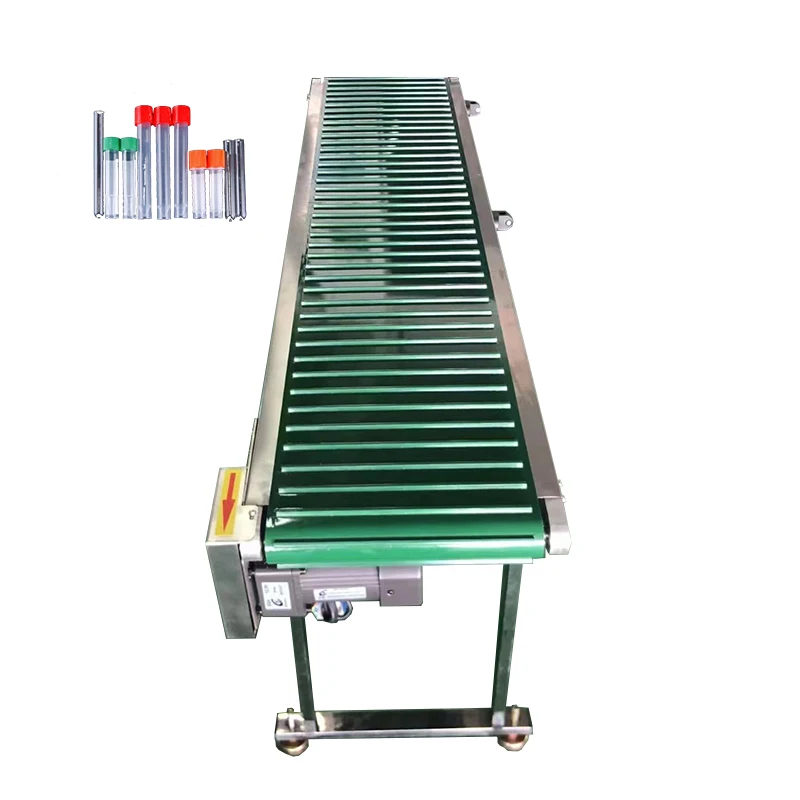 Automatic Customized Conveying Small Bottles Belt Conveyor for Coding Inkjet Machine