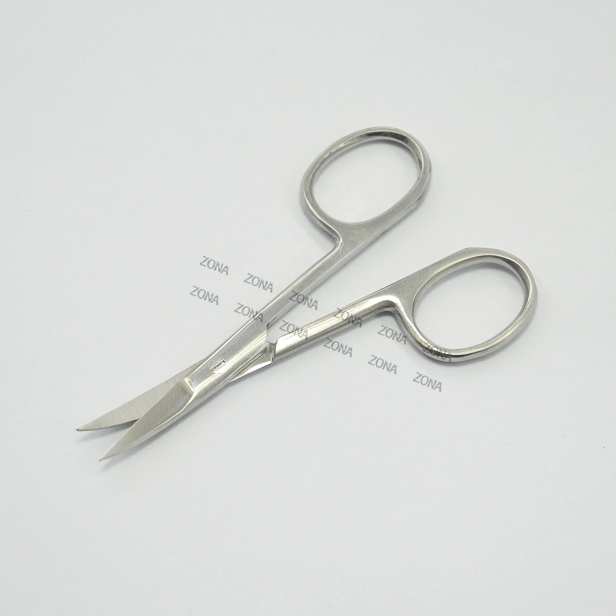 Wholesale Stainless Steel Scissors With Arrow Sharp Point Eyelash Trimming Scissors Under Private Label