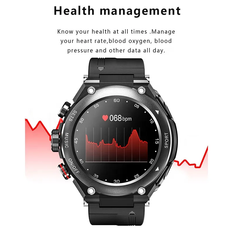 Беспроводные наушники 2 в 1 Montre Connect te GPS TWS Airbud круглые умные часы со скрытыми наушниками-вкладышами