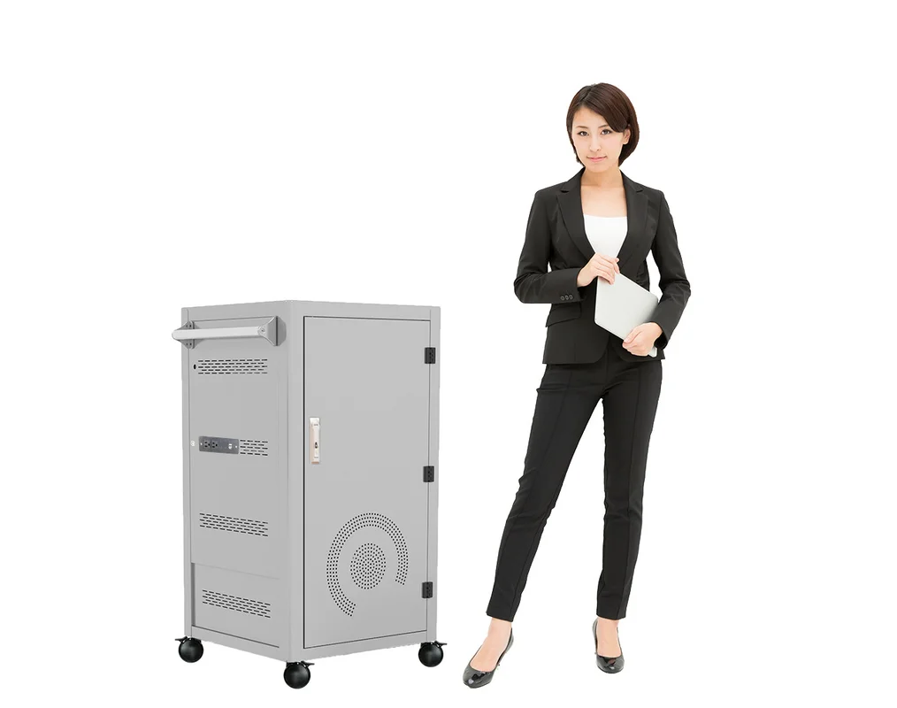 Factory New Design 20 30 40 Unit Tablet Mobile Netbook Modern Charging Cart charging Trolley charging Cabinet