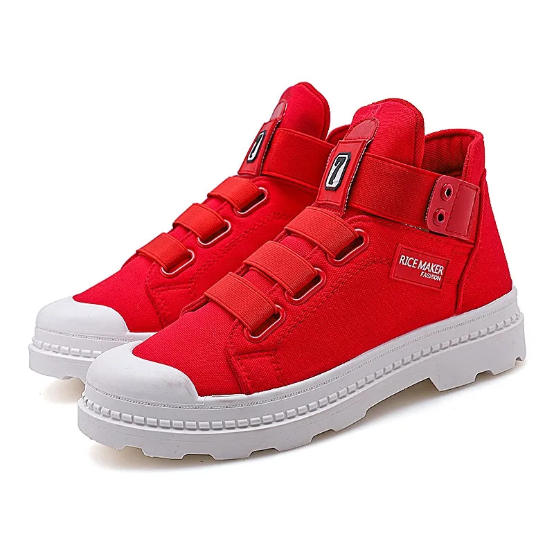 Wholesale slip on wear-resistant casual canvas outdoor men shoes