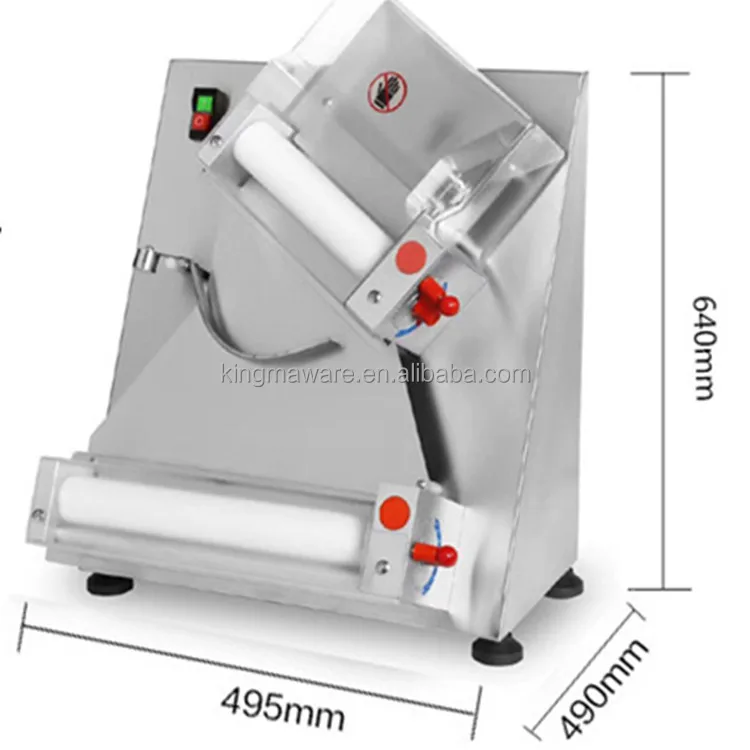  Top quality electric Pizza Dough Roller press machine Making Machine with lowest