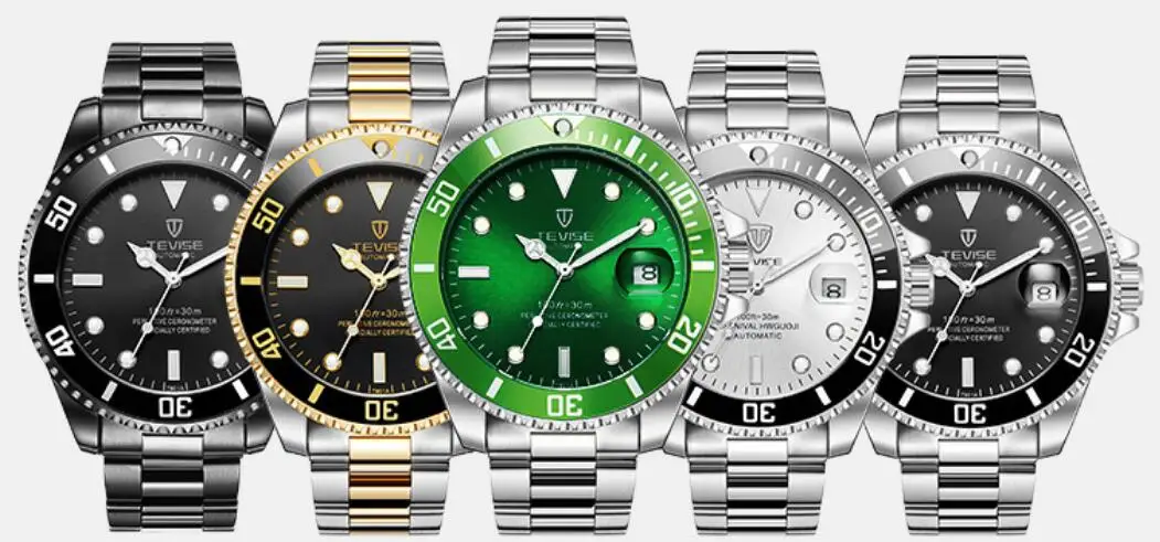 Accept OEM ODM Wrist Watch For Men Luxury Watches Customized Classic Mechanical Watches Water Proof