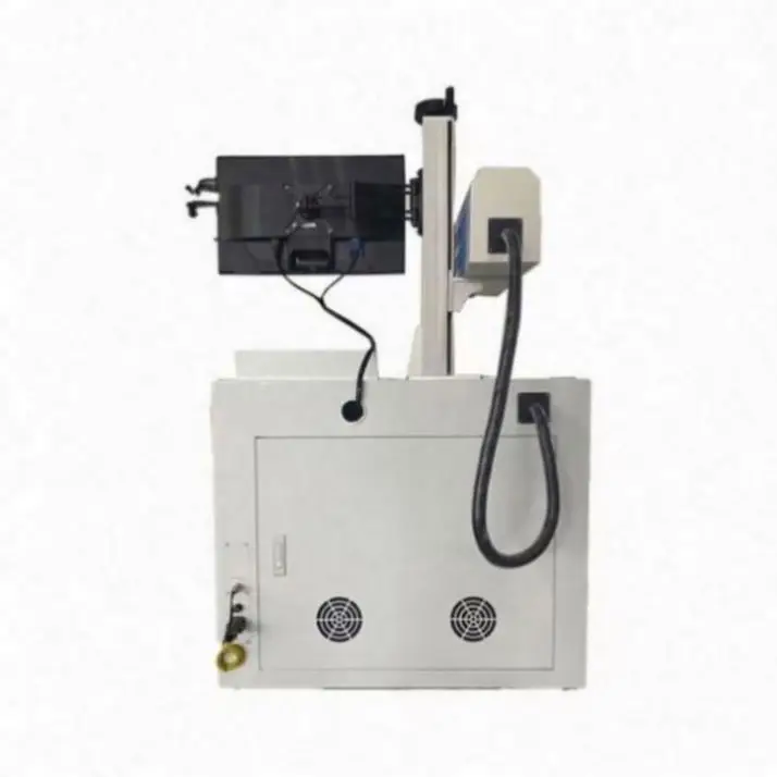 Low Price Portable 20W Gun Laser Marking Machine With Visual Positioning System