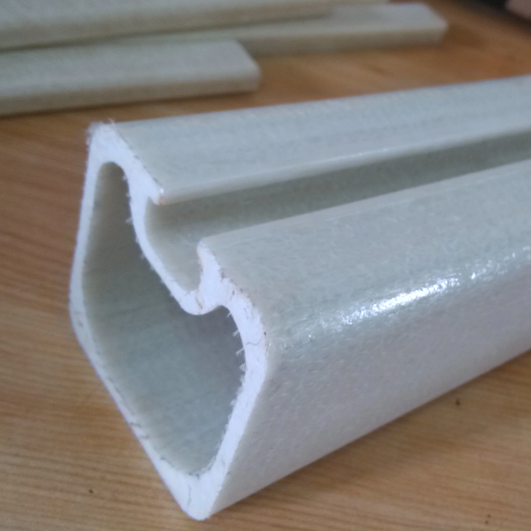 High Quality Pultruded Frp Fiberglass Glassfiber Grp Profile Window Profile  Fiberglass Profiles