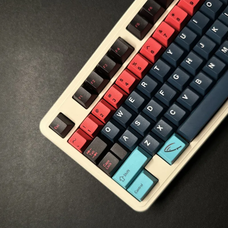 Neon Nights Keycaps PBT Cherry Profile Five Side Dye Sublimation 161 Keys For MX Switch 68/104/108 Mechanical Keyboard